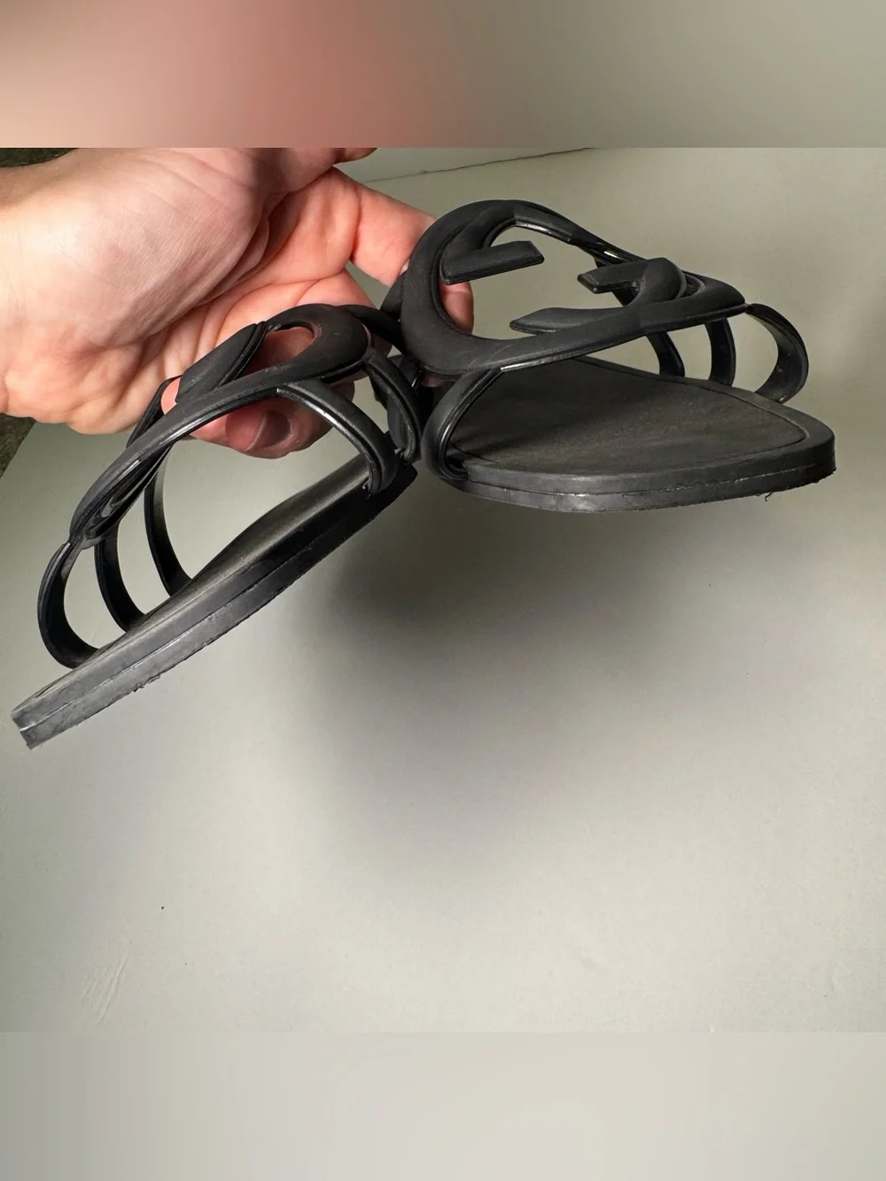 Gucci interlocking G slide sandal - 39